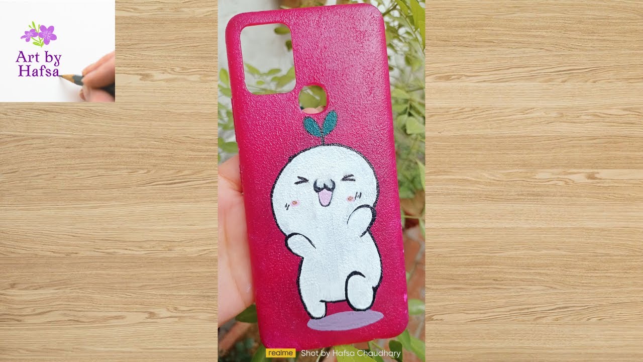 Mobile Cover Painting - Craft - DIY - Customizing Phone Cases