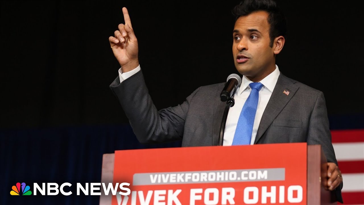 Vivek Ramaswamy wins the Republican primary for Ohio governor, NBC News projects