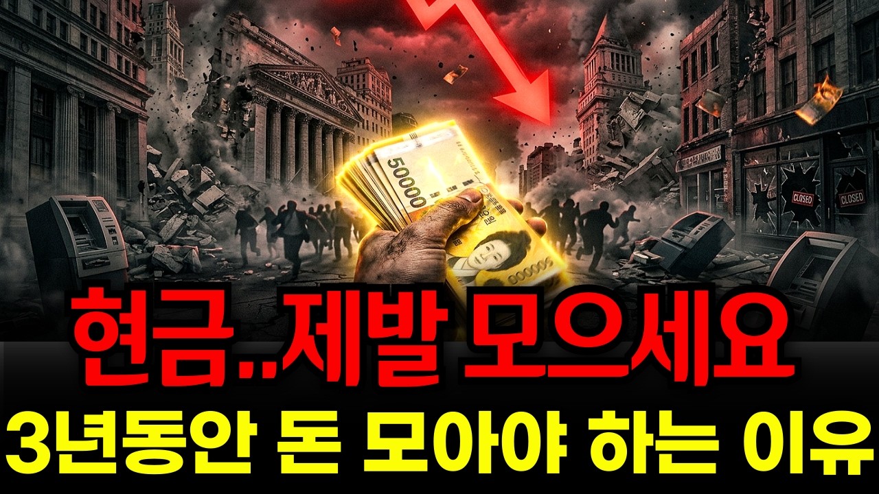 현금 확보하세요 곧 경제 대공항이 올 것입니다 일해서 돈버는 시대 끝났다 부자들이 조용히 현금을 모으는 이유