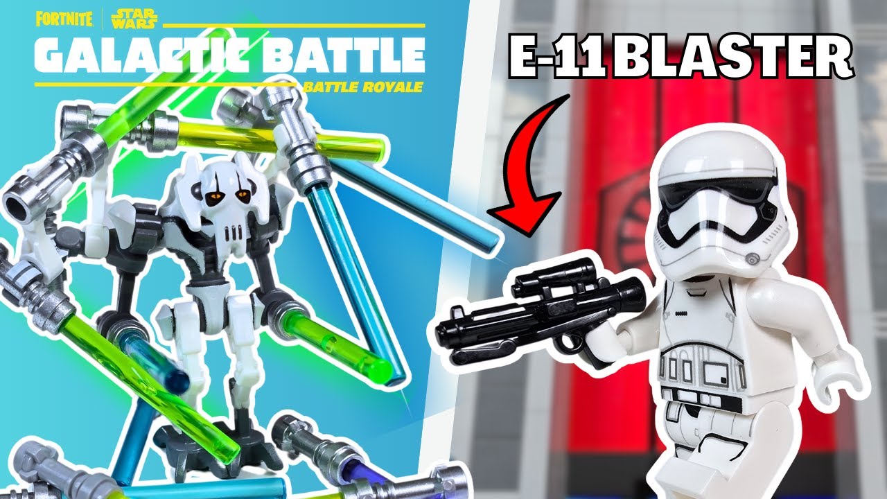 I Built Star Wars Fortnite in LEGO!
