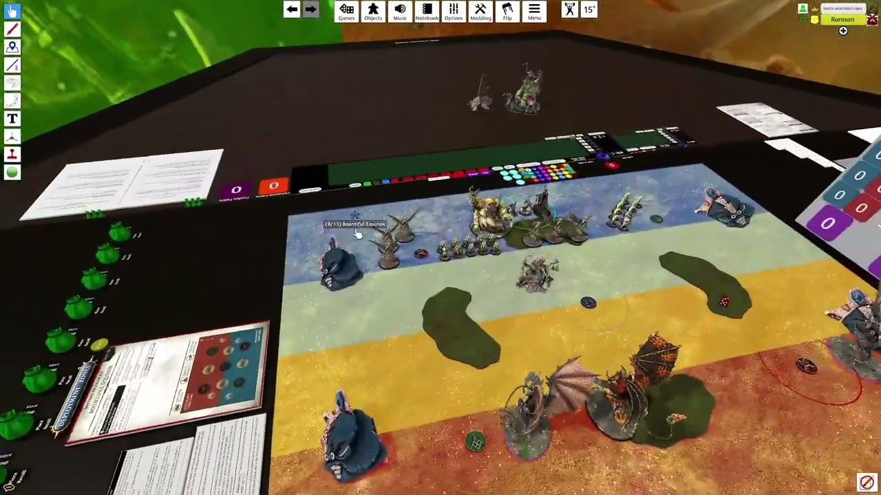 [TTS-Age of sigmar] *Nurgle* (Otter) vs *Khorne (Rorosan)