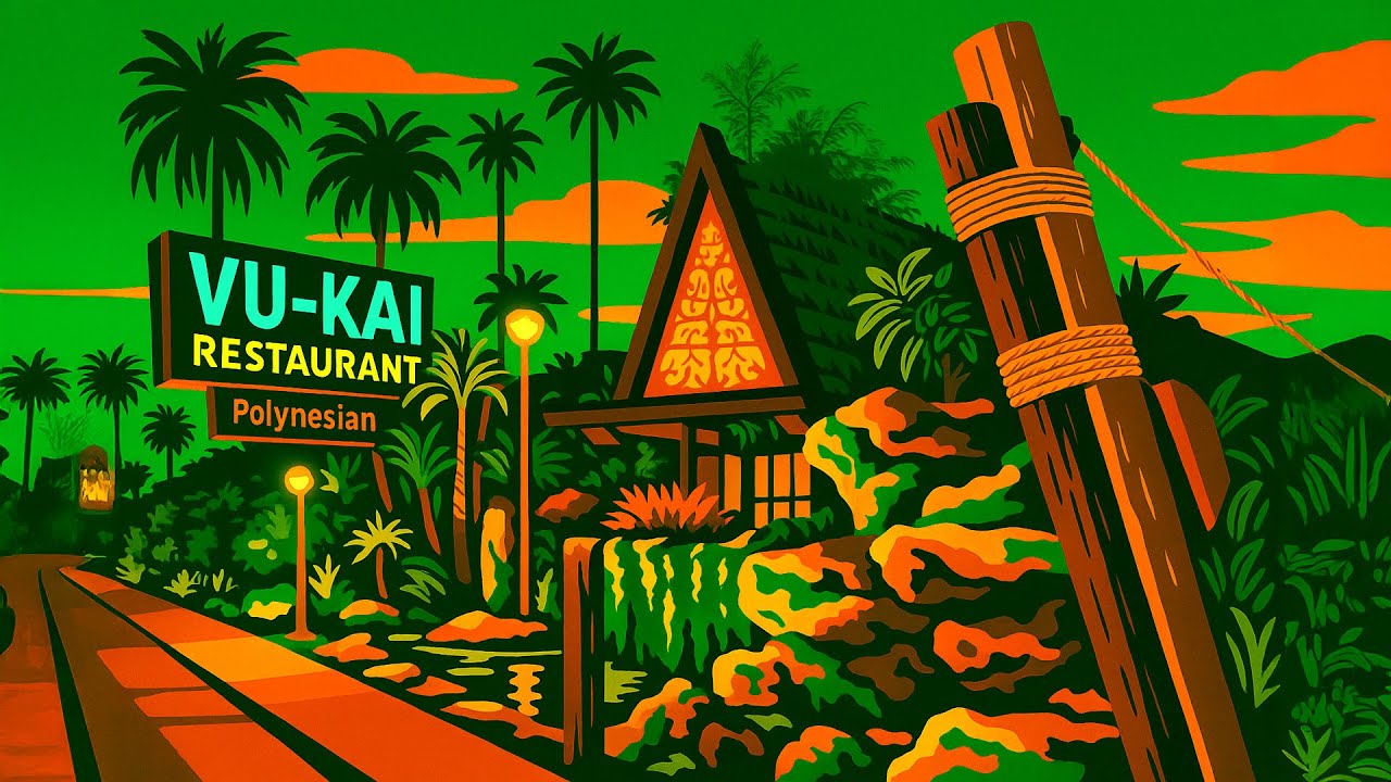 SPACE AGE TIKI LOUNGE | 60's Exotica Jazz Cocktail Lounge Music