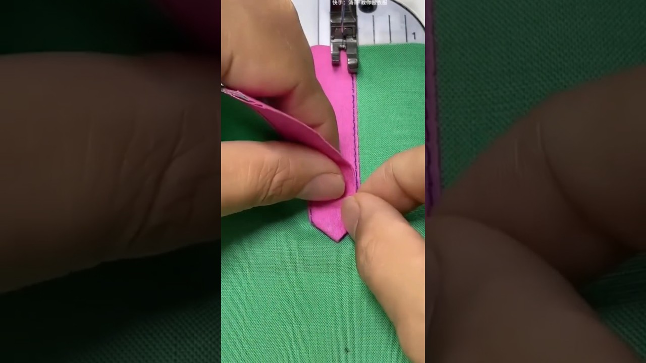 How to make perfect placket an easiest way.. #shorts #ytshorts #stitching #easytutorial  #placket