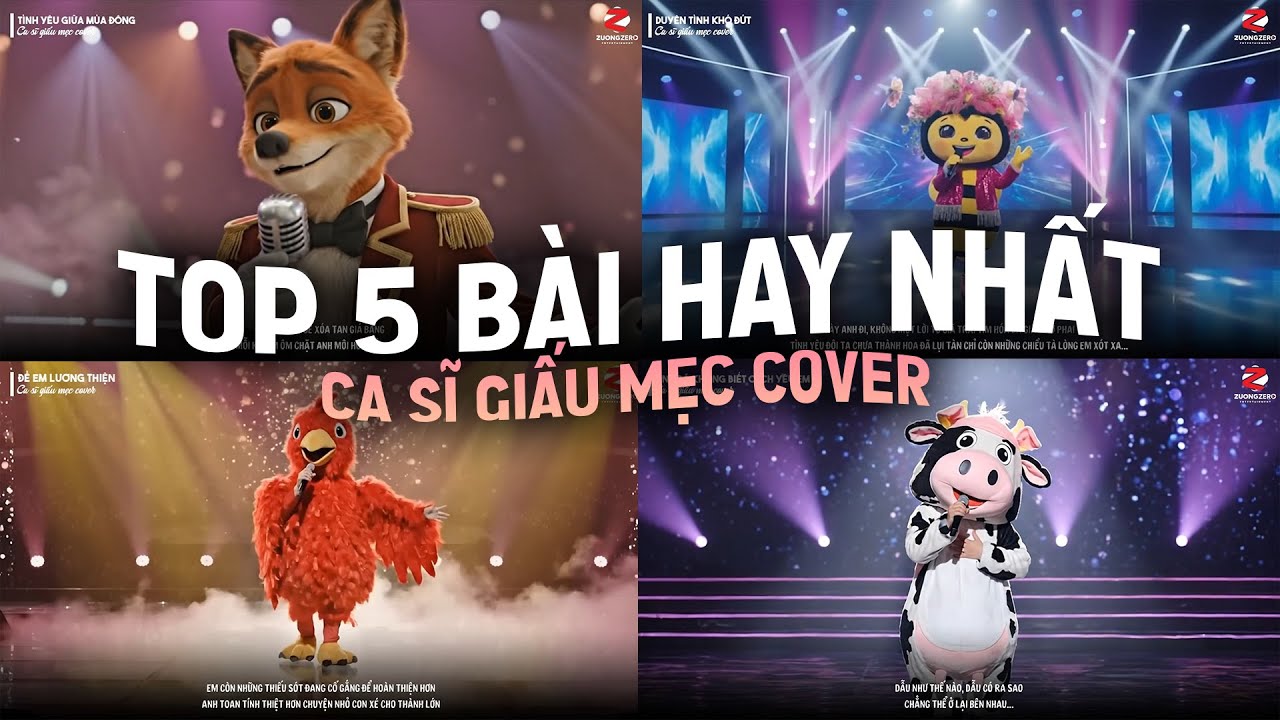 Tổng Hợp Top 5 Hit Ca Sĩ Giấu Mẹc Cover ♫ Tình Yêu Giữa Mùa Đông, Duyên Tình Khó Dứt, Em Thua Cô Ta