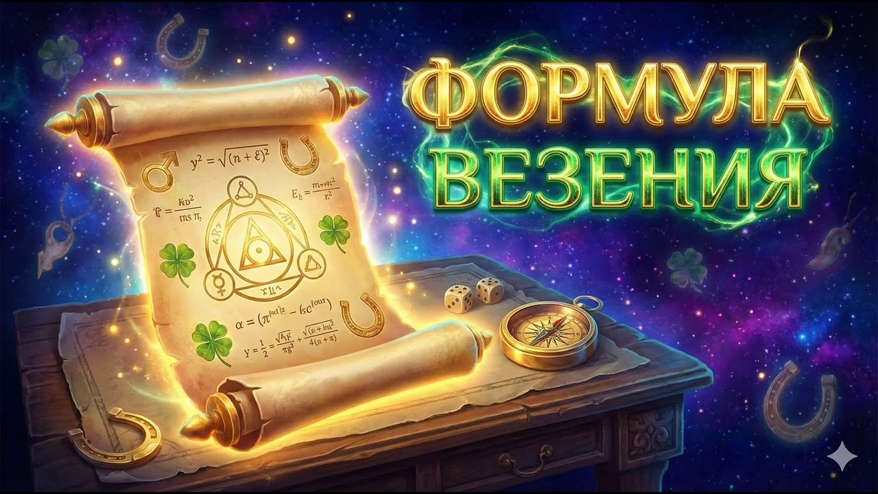 САБЛИМИНАЛ.Притяжение удачи/Благоприятные возможности.Скрытые позитивные аффирмации 