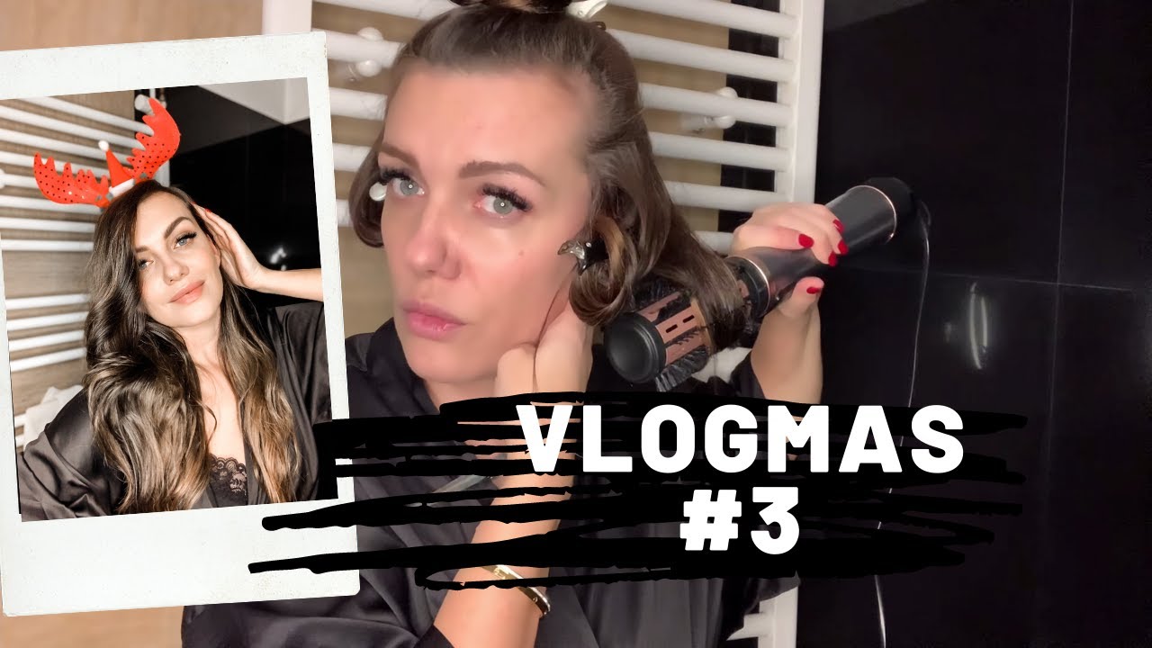 Vlogmas2020 #3 | REMINGTON rotirajuća četka | Jasmina Skender