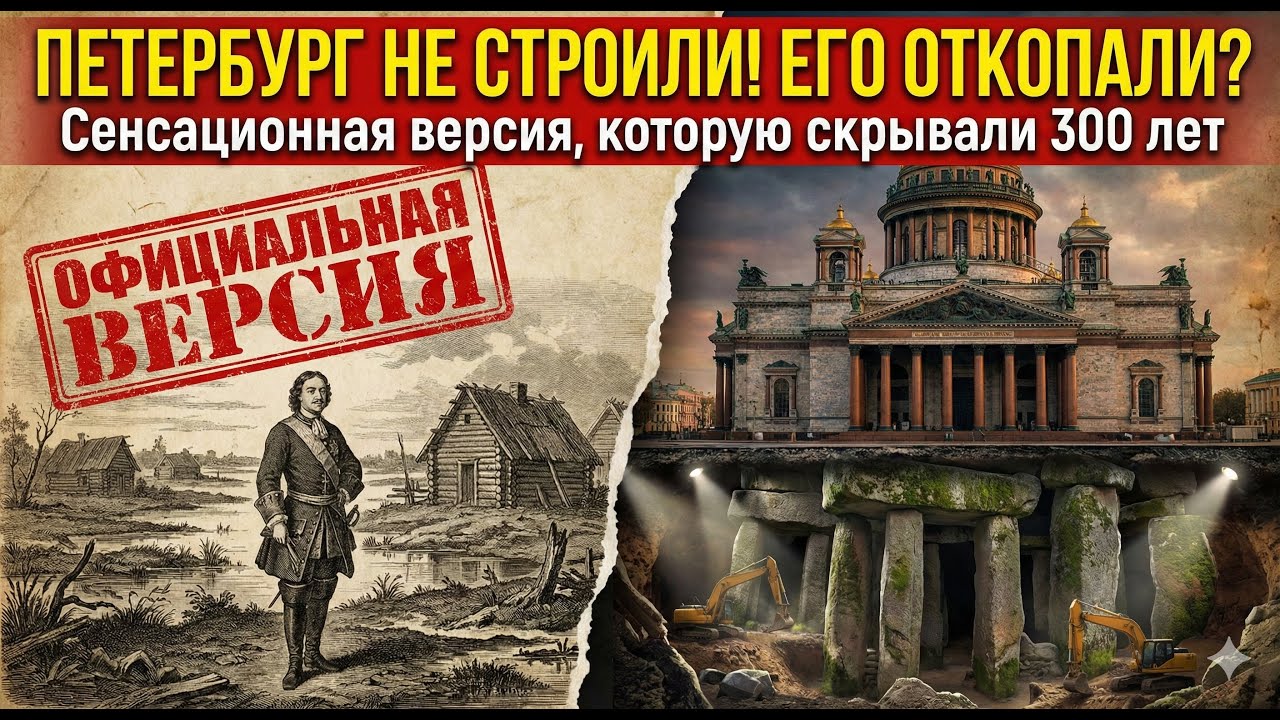 КТО НА САМОМ ДЕЛЕ ПОСТРОИЛ ПЕТЕРБУРГ?