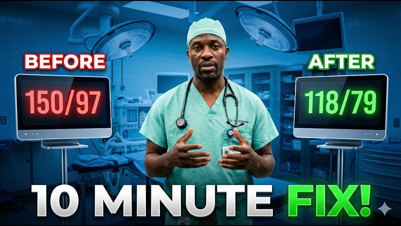 Cardiologist: The 10-Minute Daily Habit To Lower Blood Pressure Over 60