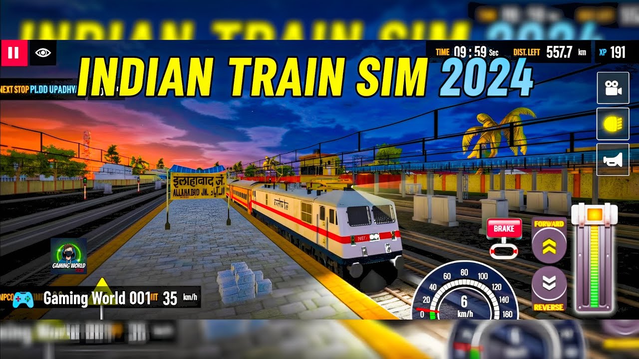 Indian train sim 2024 ayodhya update launched 😍| indian train sim new uppdate