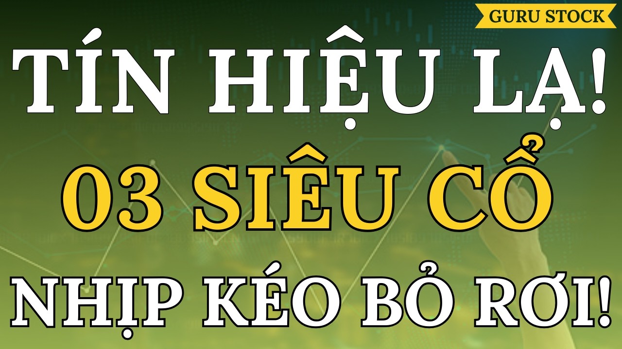 🔴T&Iacute;N HIỆU LẠ! 03 SI&Ecirc;U CỔ K&Eacute;O BỎ RƠI!| Nhận Định Chứng Kho&aacute;n| Guru Stock
