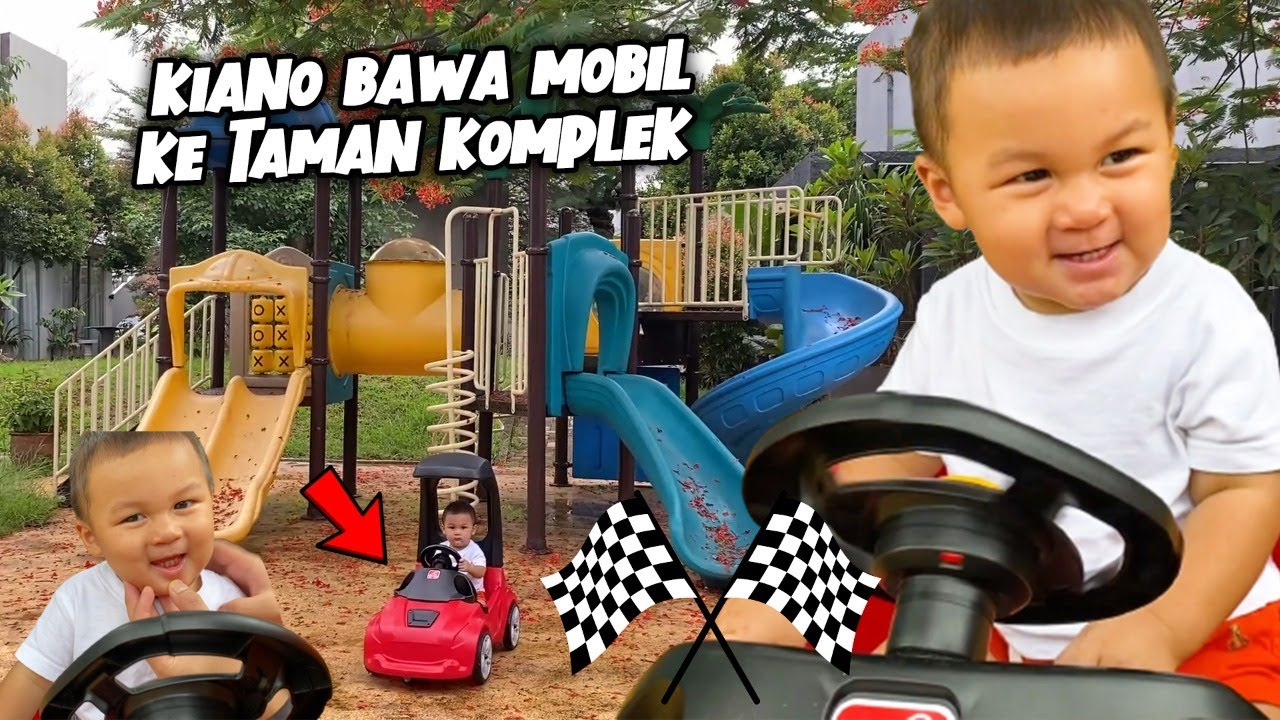 KIANO BAWA MOBIL KE TAMAN KOMPLEK !!!