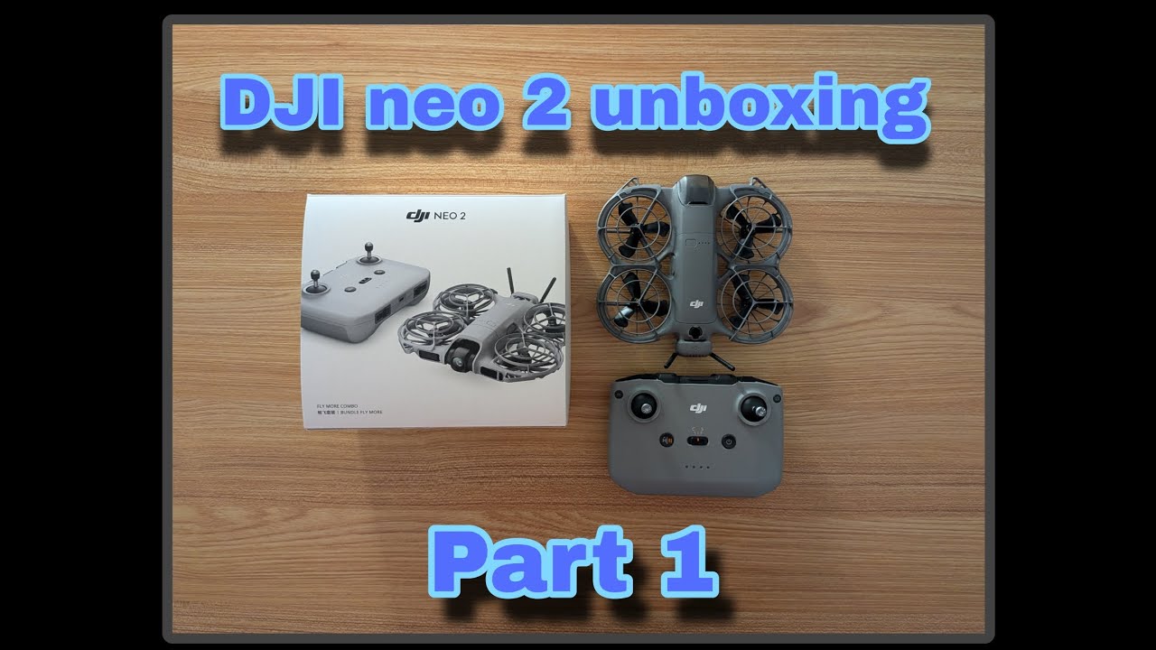 DJI neo 2 unboxing video #unboxing #drone 