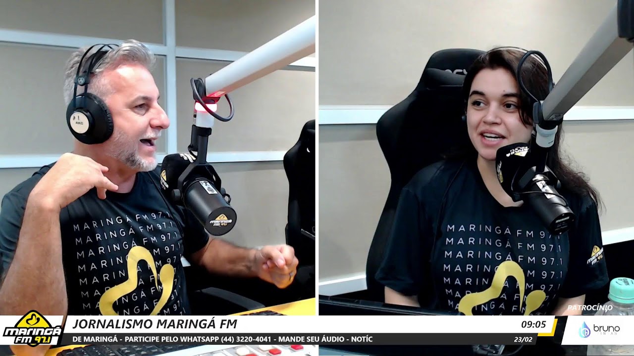 Jornalismo Maringá FM - 23/02/2026