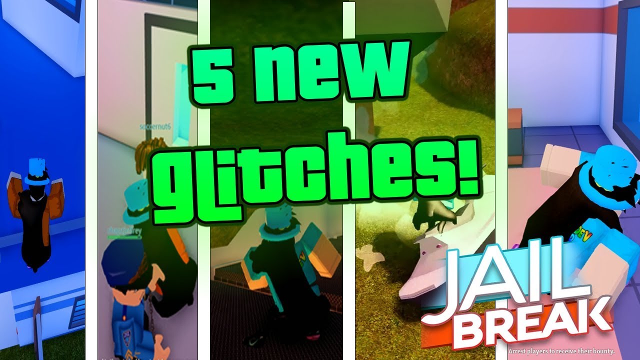 5 Jailbreak Glitches in 1 Video... (Roblox)