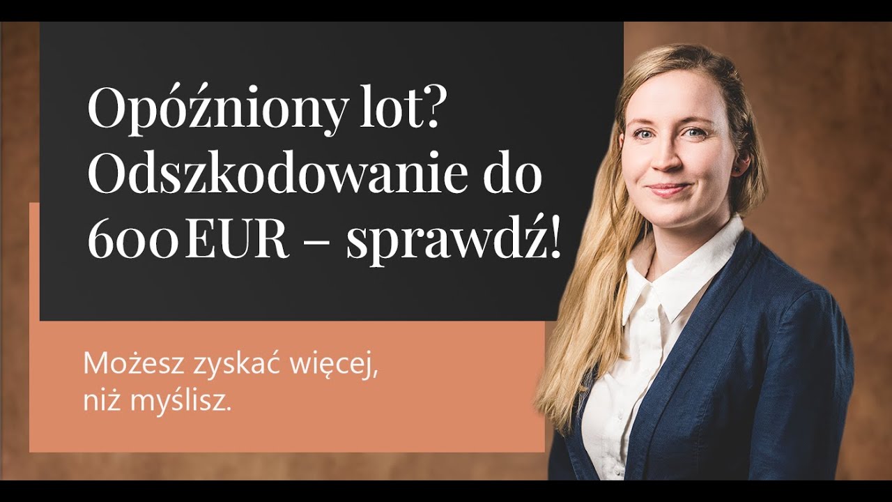 Masz op&oacute;źniony lot? Sprawdź, kiedy należy Ci się odszkodowanie