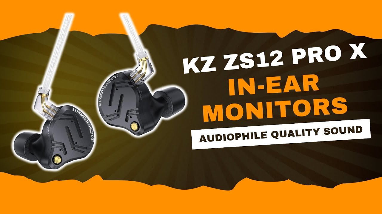 Мечта аудиофила сбылась! Внутриушные мониторы KZ ZS12 PRO X