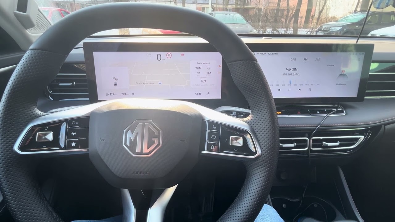 MG HS Comenzi Vocale