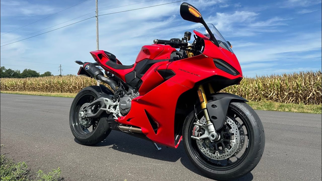 2025 DUCATI PANIGALE V2S TERMIGNONI Exhaust System Sound (Exhaust Revs) HD