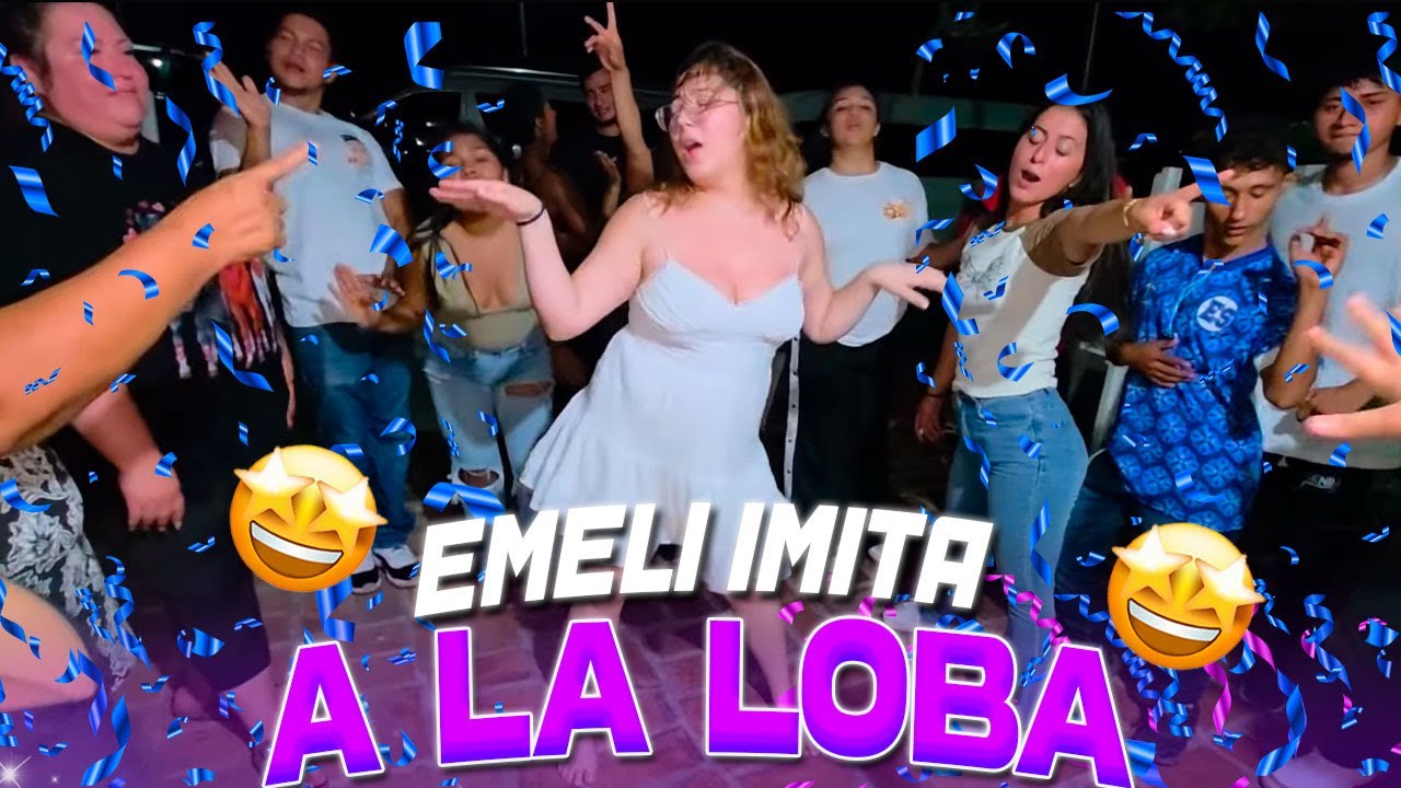 Emely se desato bailando e imitando a Julissa Ventura - La Loba 🥳