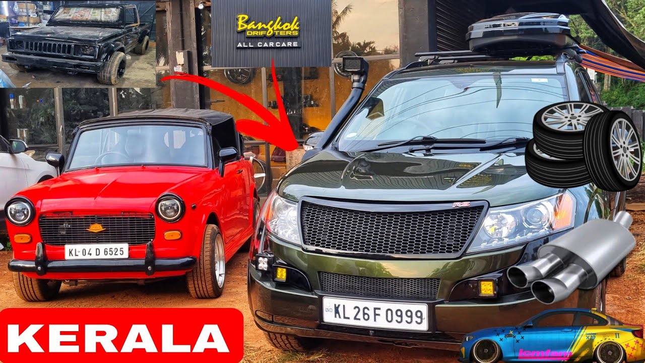 CUSTOMIZED & MODIFIED YOUR CARS AT AFFORDABLE PRICEING IN KERALA | BANGKOK DRIFTERS | ARK DIARIES