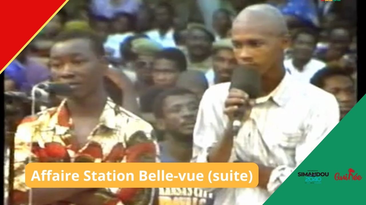 Affaire Station Belle vue  09 Février 1995 (suite) Mamadouba Cra dit LERE, Mathias | ARCHIVES INA GN