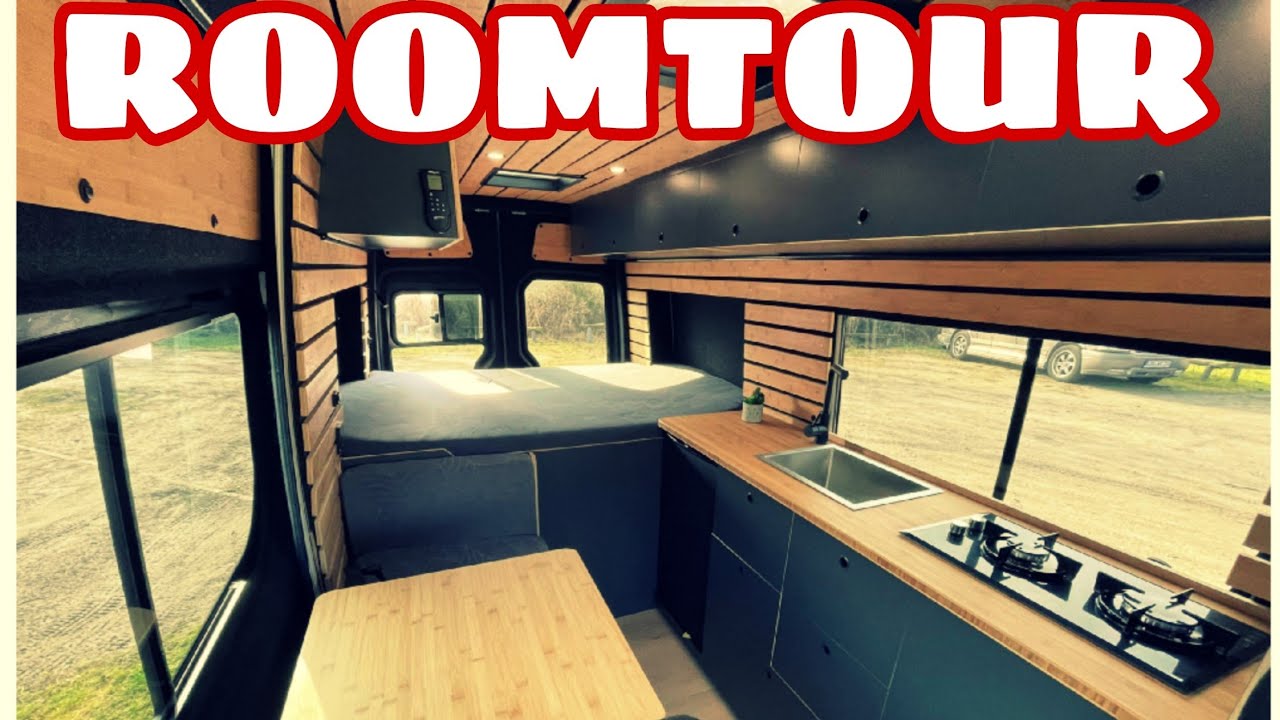 Roomtour Camper Sprinter DIY Selbstausbau Wohnmobil