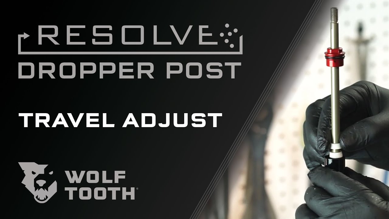 Wolf Tooth Resolve Dropper Post Travel Adjustment