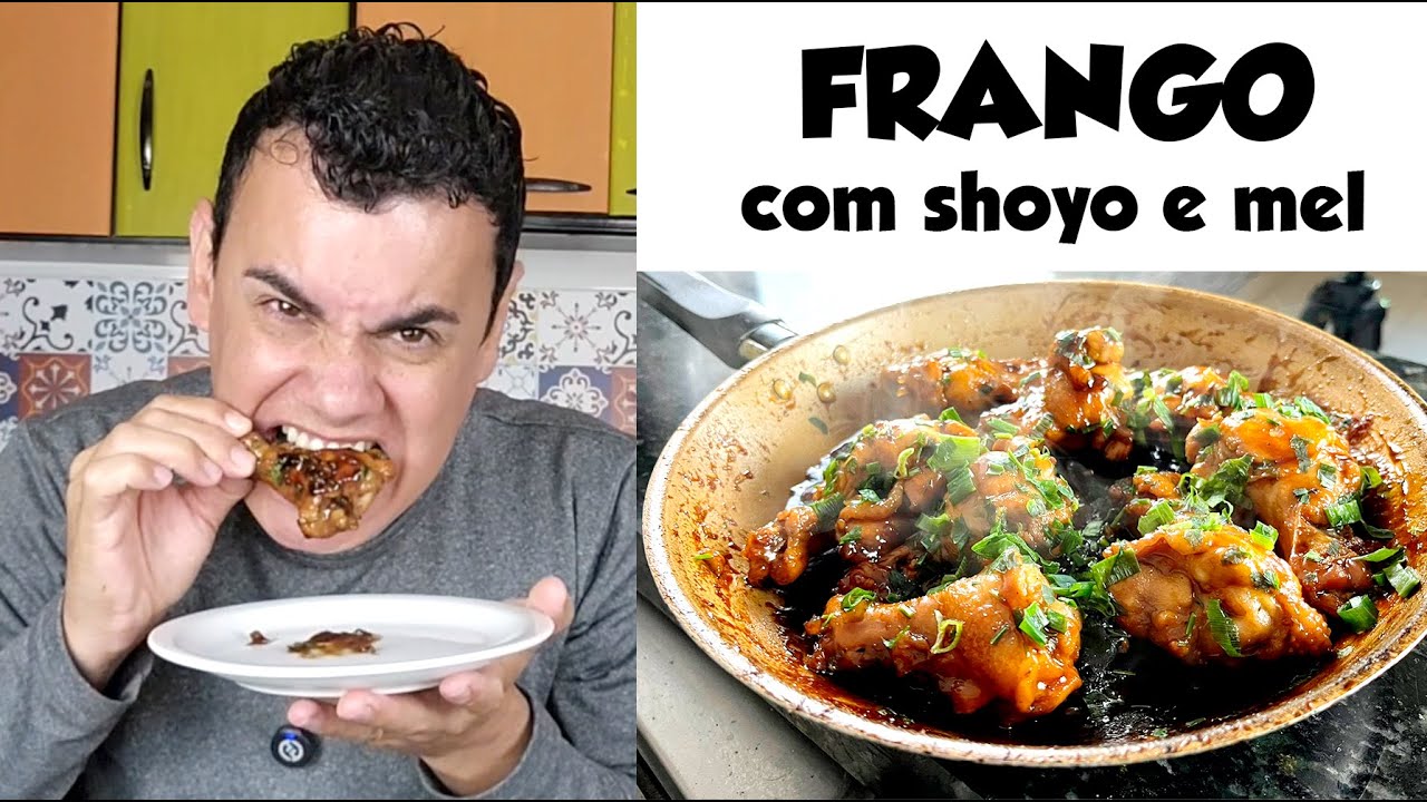 FRANGO COM MOLHO SHOYO E MEL - Fubá online