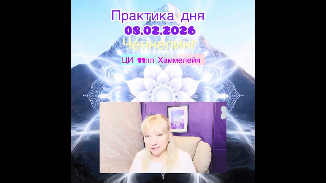 Энергопрактика дня от ЦИВИЛИЗАЦИИ 11пл Хаммелейя для повышения вибраций и ресурсного состояния 