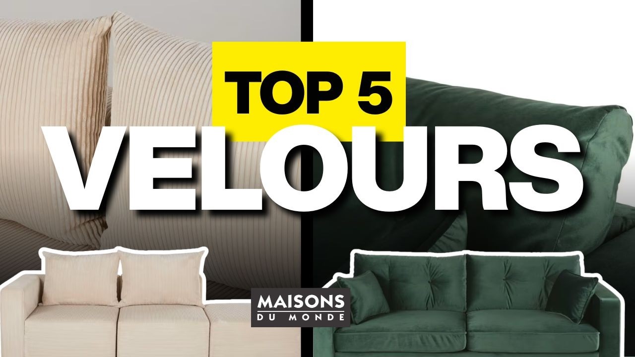 TOP 5 Canapés Velours Côtelé Maisons du Monde : Lequel vaut le coup ?
