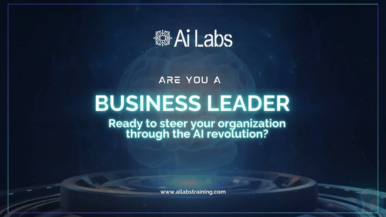 AI for Executives: What You Will Learn at AI Labs Training. | Strategy, Governance & WatsonX
