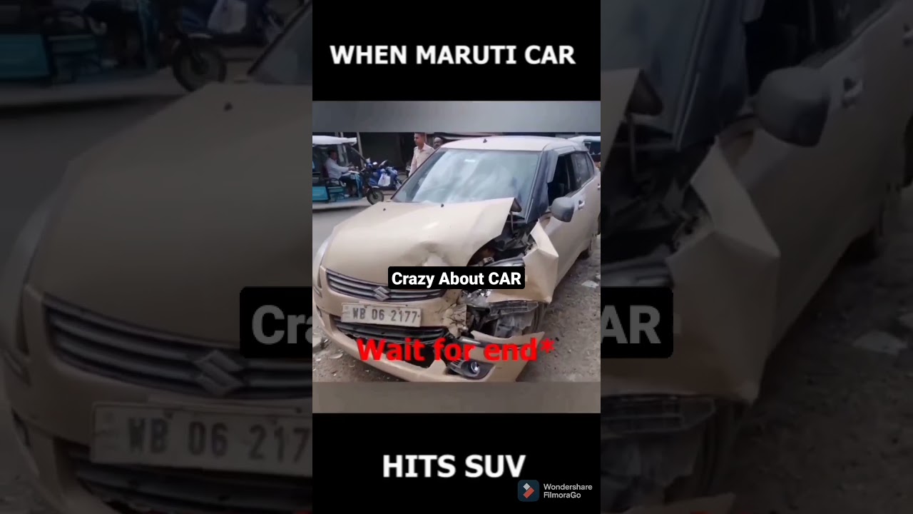 😱 Tata Vs Maruti🔥Power Of Tata's Build Quality 💪🏻