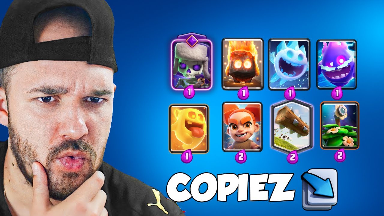 Copiez Deckurile Oponentilor pe Clash Royale !