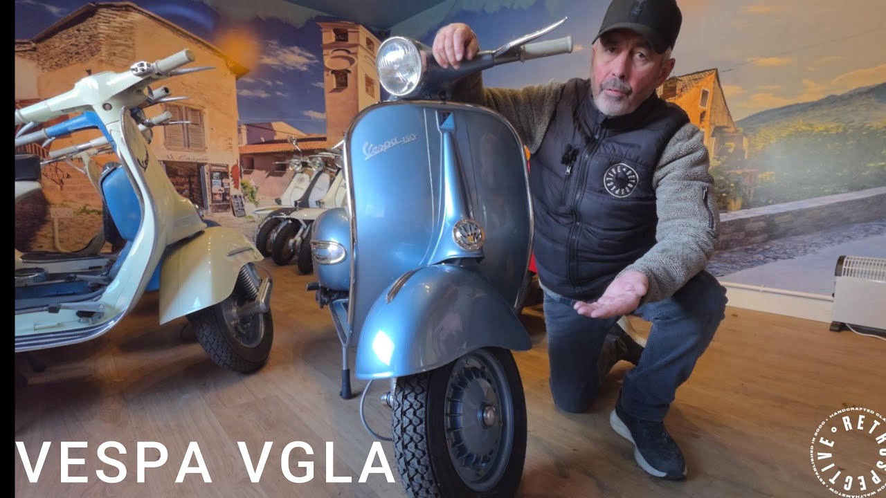VESPA VGLA Какой скутер