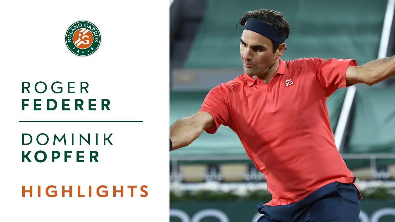 Roger Federer vs Dominik K&ouml;pfer - Round 3 Highlights I Roland-Garros 2021