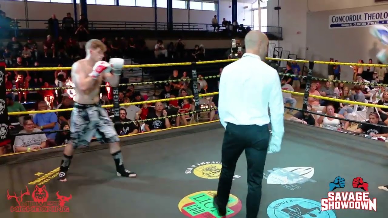 Midwest Kickboxing Presents Zach "The Ripper" Russ vs Christian Carnegie by Savage Showdown