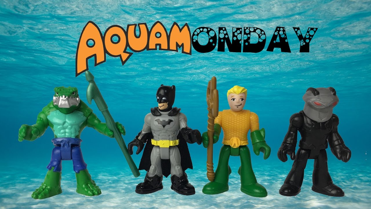 AquaMonday Ep 14 - Imaginext Super Heroes vs Super Villains 4 Pack
