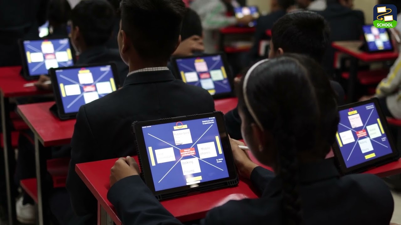 Digital Classrooms in Indian Schools with LoiLoNote | M.V.P.S.'s Horizon Academy, Nashik