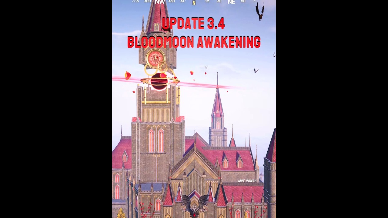 Bloodmoon Awakening 🤯 Pubg Update 3.4 #mrxrawan #shorts