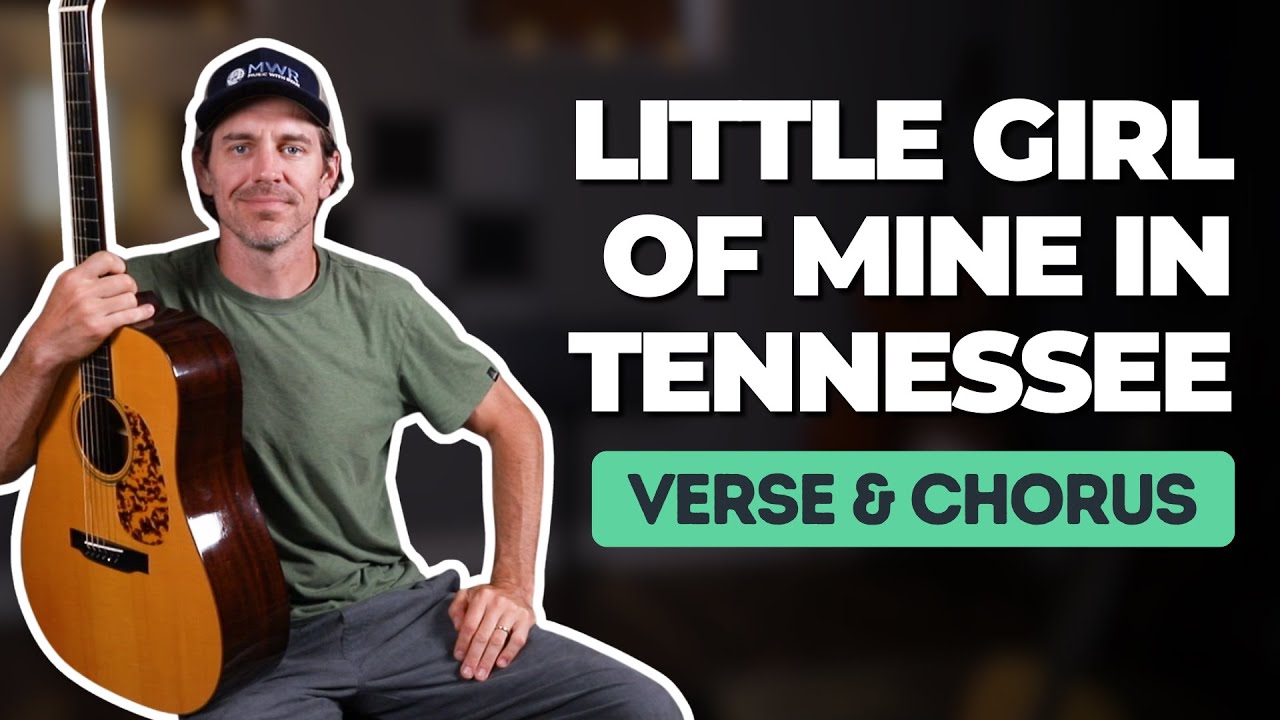«Little Girl of Mine In Tennessee» — соло для куплета и припева! Урок игры на гитаре среднего уро...