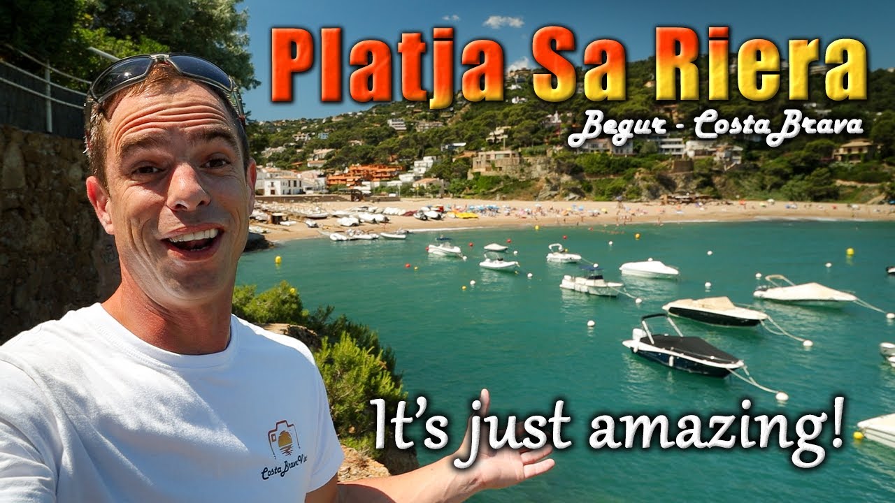 Sa Riera Beach in Begur, Costa Brava, Spain.