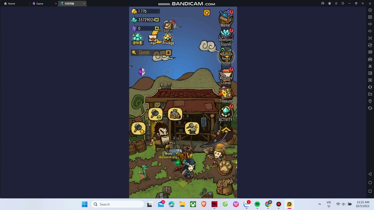 The greedy cave hack-get +15 ungrade equiment