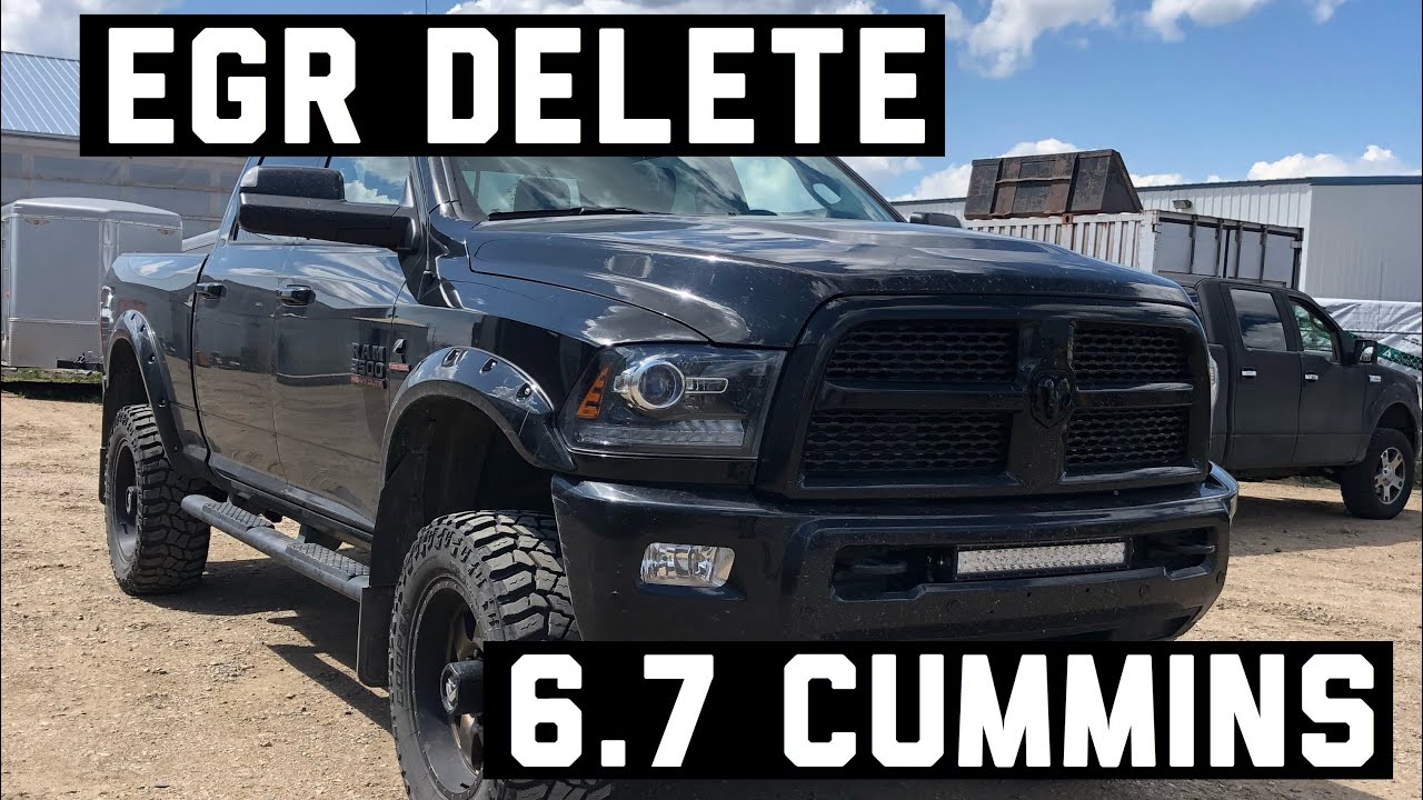 Инструкция: Установка комплекта для удаления EGR Flo-Pro на Dodge Ram 2500 6.7 Cummins 2016 года ...