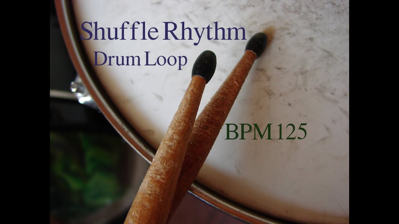 [Drum Loop]Shuffle Rhythm 125BPM
