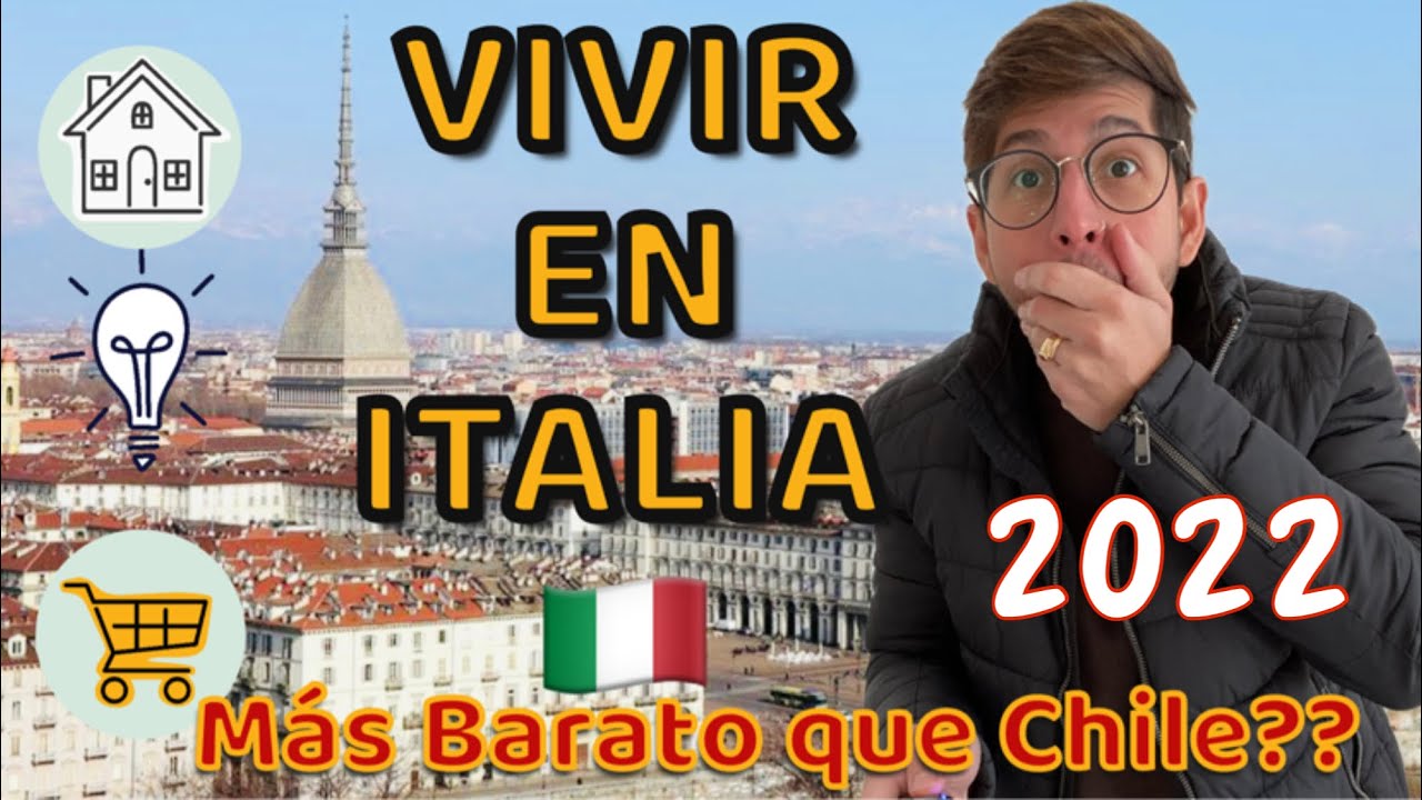 CON cuanto DINERO se VIVE en ITALIA 2022🇮🇹||más BARATO💶que CHILE🇨🇱?