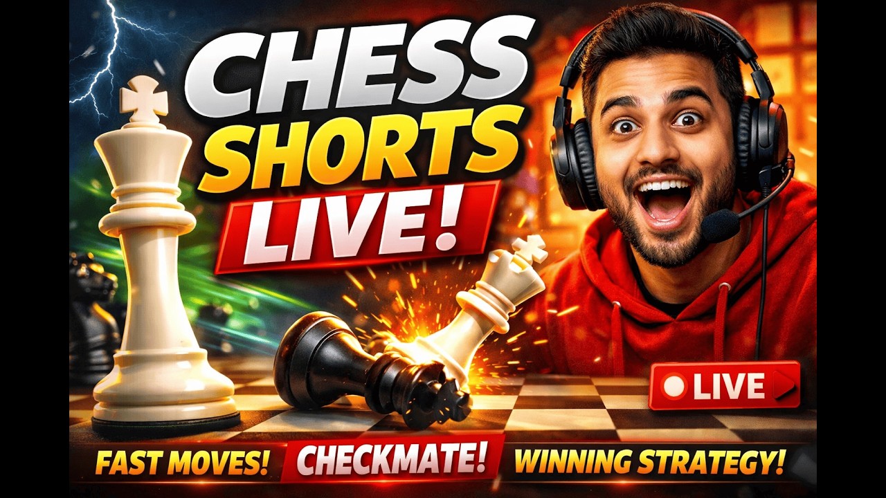 Chess Live Shorts ♟️🔥 | Rapid Moves & Smart Checkmate #shorts #chess #shortsfeed