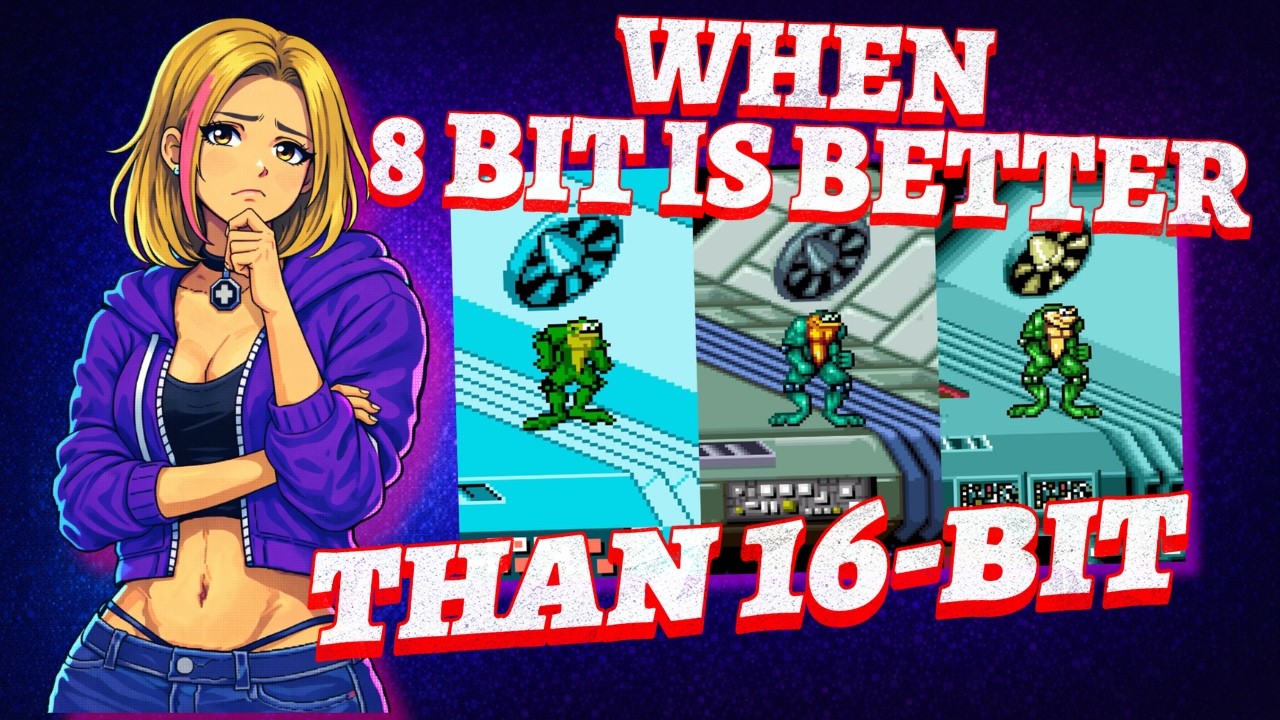 8-битная графика лучше 16-битной? Эти игры это доказывают.