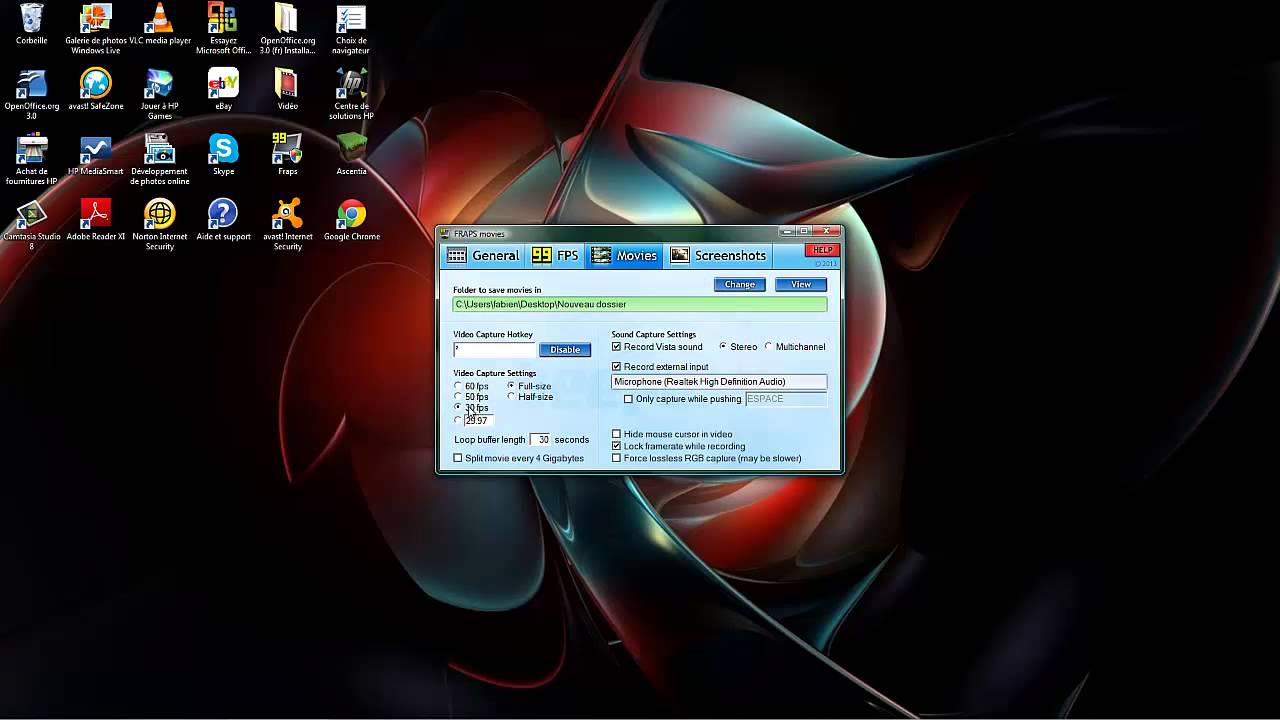 Tuto : Comment cracker fraps + Bien le configurer