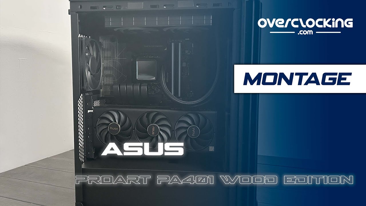 Montage du ASUS PROART PA401, un boitier &eacute;l&eacute;gant et silencieux