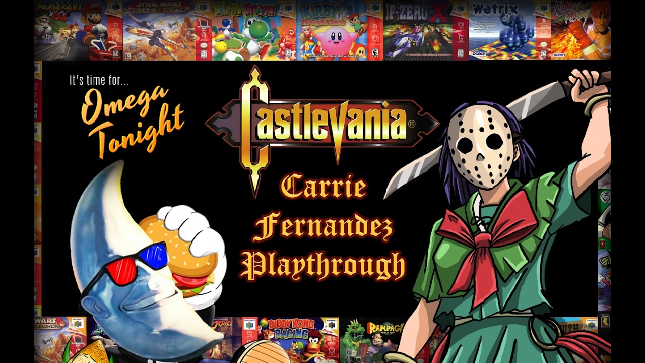 Castlevania 64 Stream - Carrie Fernandez Playthrough + 1,800 Subscriber Giveaway! | Omega Ace Gaming